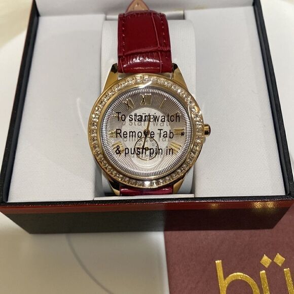 BURGI Swarovski Crystal Watch main image 5